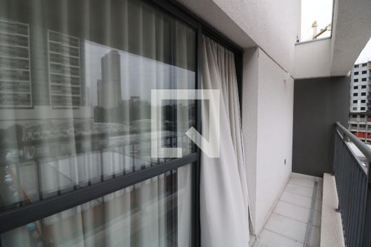 Varanda de kitnet/studio para alugar com 1 quarto, 37m² em Jardim Independência (são Paulo), São Paulo