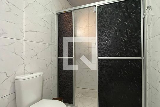 Banheiro da Suíte de casa para alugar com 2 quartos, 78m² em Santa Teresa, São Leopoldo