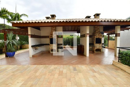 Área comum - Churrasqueira de apartamento à venda com 1 quarto, 70m² em Mansões Santo Antônio, Campinas
