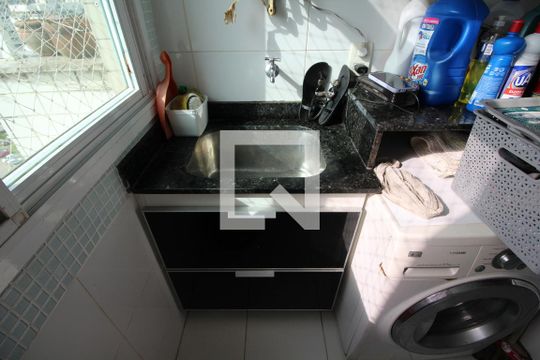 Área de Serviço de apartamento à venda com 4 quartos, 178m² em Jacarepaguá, Rio de Janeiro