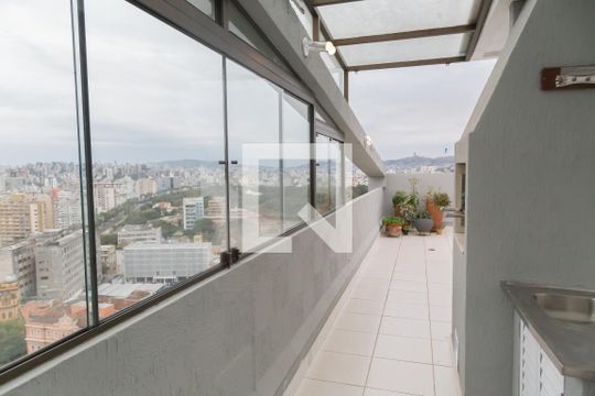 Área de Serviço de apartamento à venda com 1 quarto, 139m² em Centro Histórico, Porto Alegre