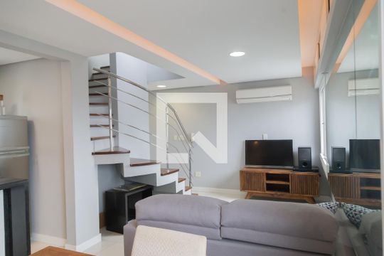 Sala de apartamento à venda com 1 quarto, 139m² em Centro Histórico, Porto Alegre