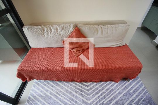 Sala de apartamento para alugar com 1 quarto, 31m² em Indianópolis, São Paulo