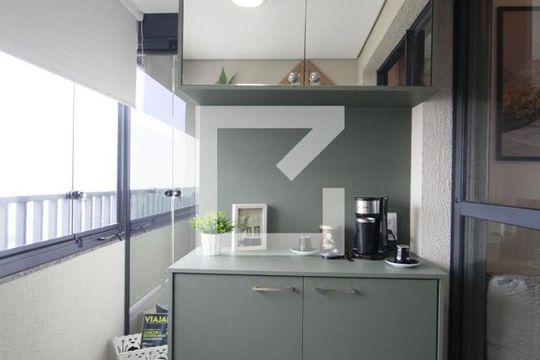 Varanda de apartamento para alugar com 1 quarto, 31m² em Indianópolis, São Paulo