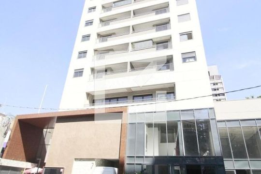 Fachada de apartamento para alugar com 1 quarto, 31m² em Indianópolis, São Paulo
