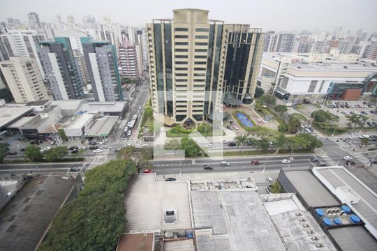 Vista Varanda de apartamento para alugar com 1 quarto, 31m² em Indianópolis, São Paulo