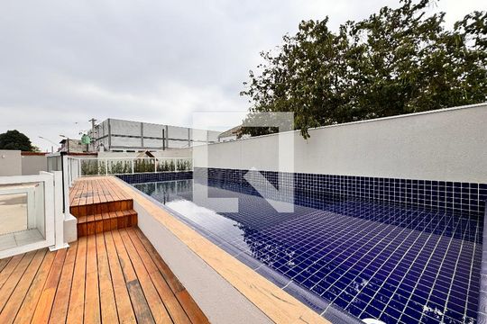 Área comum - Piscina de apartamento para alugar com 2 quartos, 53m² em Vila Metalúrgica, Santo André