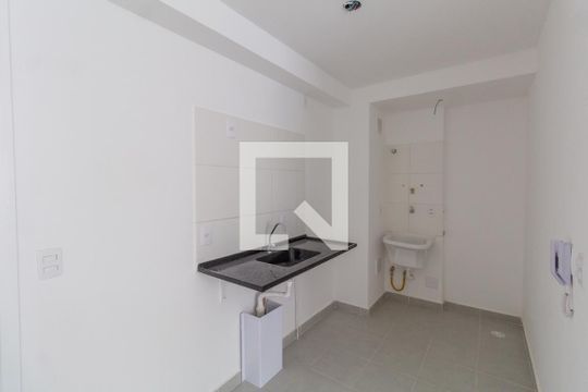 Cozinha e Área de Serviço de apartamento para alugar com 2 quartos, 33m² em Vila Progresso (zona Leste), São Paulo