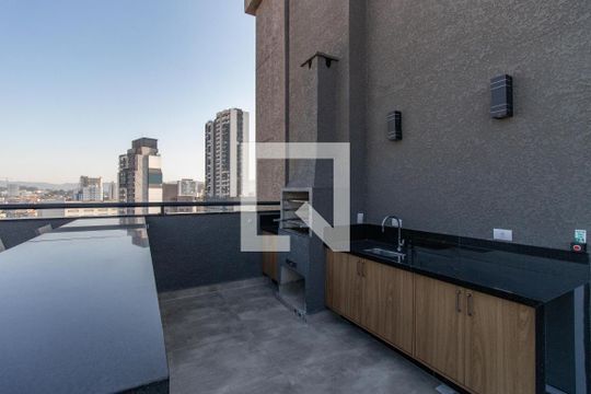 Área comum - Churrasqueira de apartamento para alugar com 1 quarto, 29m² em Parada Inglesa, São Paulo