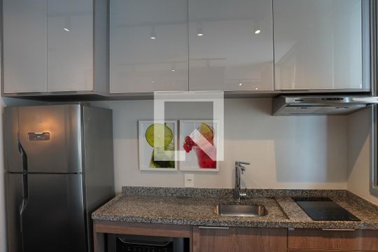 Cozinha de apartamento à venda com 1 quarto, 36m² em Sumarezinho, São Paulo