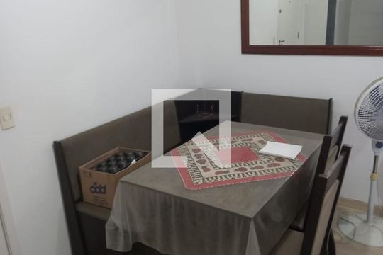 Sala de Jantar de apartamento à venda com 2 quartos, 48m² em Vargem Pequena, Rio de Janeiro