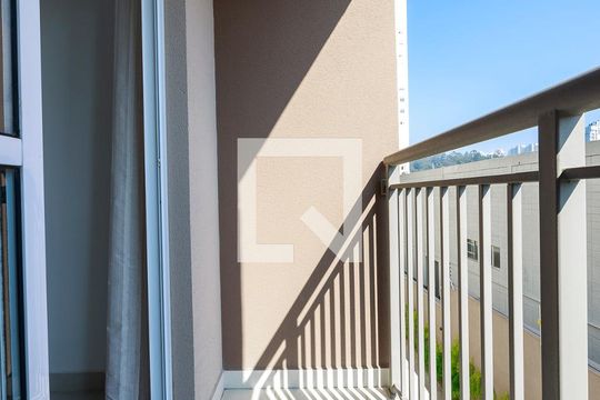 Sala - Varanda de apartamento à venda com 1 quarto, 27m² em Jardim Caravelas, São Paulo