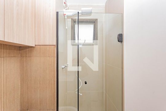 Banheiro de apartamento à venda com 1 quarto, 25m² em Ipiranga, São Paulo