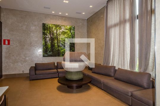 Salão de Festas de apartamento para alugar com 1 quarto, 55m² em Vila da Serra, Nova Lima