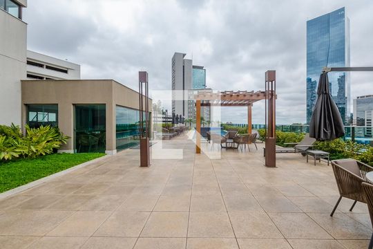 Área comum de apartamento para alugar com 1 quarto, 55m² em Vila da Serra, Nova Lima