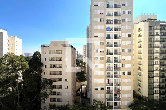 Vista da Sala de apartamento à venda com 2 quartos, 63m² em Vila Parque Jabaquara, São Paulo