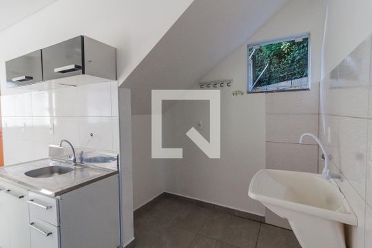 Área de Serviço de apartamento para alugar com 1 quarto, 40m² em Itaguaçu, Florianópolis