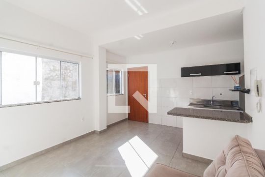 Sala de apartamento para alugar com 1 quarto, 40m² em Itaguaçu, Florianópolis