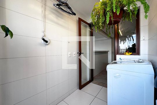 Área de Serviço de apartamento à venda com 3 quartos, 110m² em Brooklin Novo, São Paulo