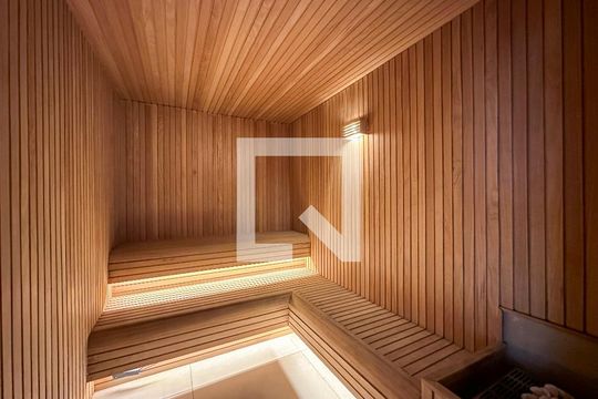 Sauna de apartamento à venda com 3 quartos, 110m² em Brooklin Novo, São Paulo