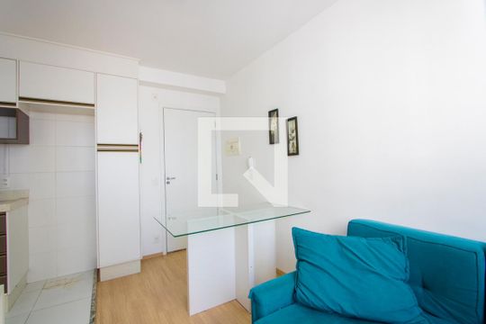 Sala de apartamento para alugar com 2 quartos, 35m² em Parque São Vicente, Mauá