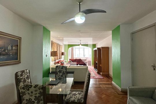 Sala de apartamento à venda com 4 quartos, 180m² em Copacabana, Rio de Janeiro