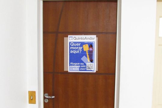 Placa de apartamento à venda com 2 quartos, 75m² em Vila Andrade, São Paulo