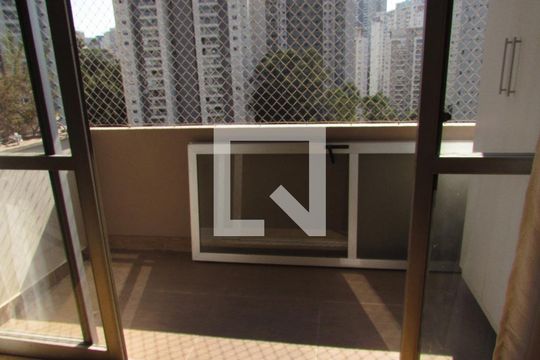 Varanda da Sala de apartamento à venda com 2 quartos, 75m² em Vila Andrade, São Paulo