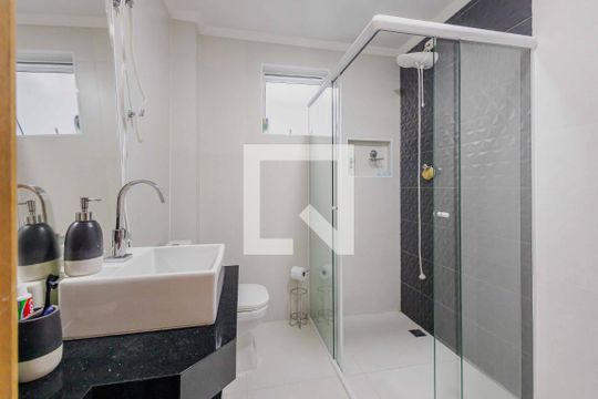 Banheiro da Suíte de casa à venda com 3 quartos, 126m² em Vila Ida, São Paulo