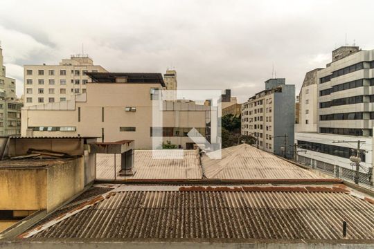 Vista da Sala de apartamento à venda com 1 quarto, 33m² em Campos Elíseos, São Paulo