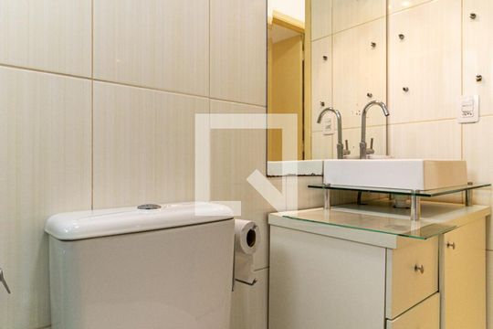 Banheiro de apartamento à venda com 1 quarto, 33m² em Campos Elíseos, São Paulo