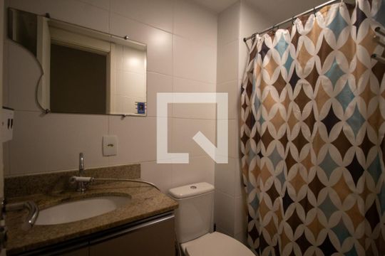 Banheiro da Suíte de apartamento à venda com 3 quartos, 100m² em Recreio dos Bandeirantes, Rio de Janeiro