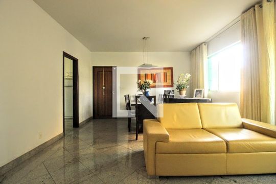 Sala de apartamento à venda com 4 quartos, 260m² em Luxemburgo, Belo Horizonte