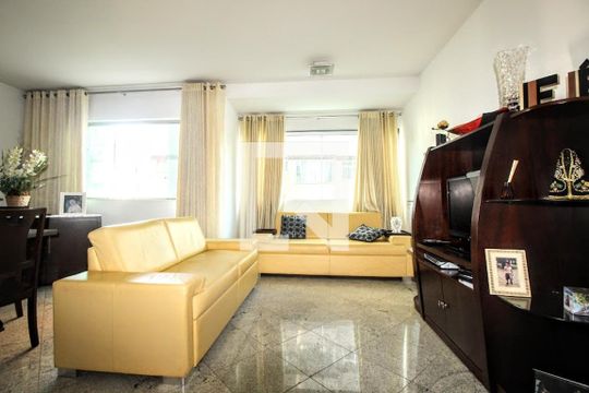 Sala de apartamento à venda com 4 quartos, 260m² em Luxemburgo, Belo Horizonte