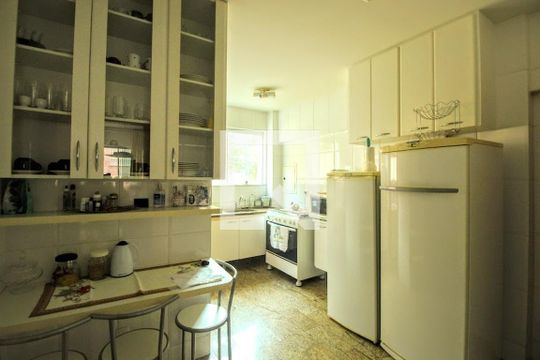 Cozinha de apartamento à venda com 4 quartos, 260m² em Luxemburgo, Belo Horizonte