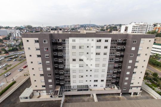 Cozinha Vista de apartamento à venda com 1 quarto, 40m² em Chácara das Pedras, Porto Alegre