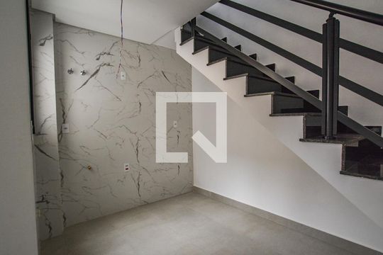 Cozinha de apartamento à venda com 3 quartos, 140m² em Jardim Bela Vista, Santo André