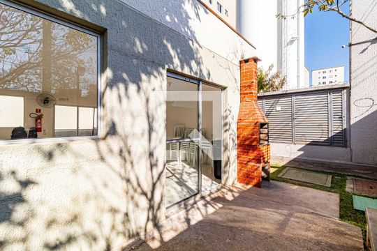 Área comum - Salão de festas de apartamento para alugar com 2 quartos, 43m² em Jardim Boa Vista (zona Oeste), Osasco