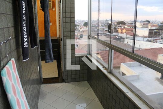 Varanda Suíte de apartamento à venda com 3 quartos, 117m² em Amazonas, Contagem