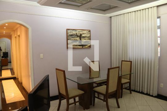 Sala de apartamento à venda com 3 quartos, 117m² em Amazonas, Contagem