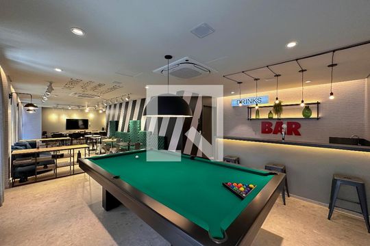 Área comum de kitnet/studio à venda com 0 quarto, 29m² em Brooklin, São Paulo