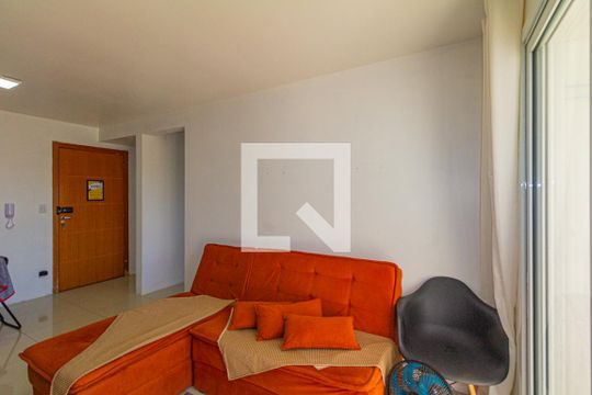 Sala de apartamento à venda com 1 quarto, 52m² em Marechal Rondon, Canoas