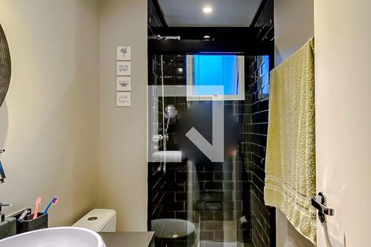 Banheiro da Suíte de apartamento para alugar com 2 quartos, 89m² em Vila Prudente, São Paulo
