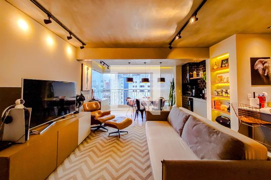 Sala de apartamento para alugar com 2 quartos, 89m² em Vila Prudente, São Paulo