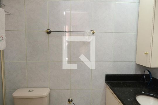 Banheiro da Suíte de apartamento para alugar com 3 quartos, 74m² em Jardim Ubirajara (zona Sul), São Paulo