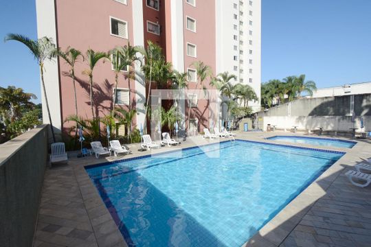 Área comum - Piscina de apartamento para alugar com 3 quartos, 74m² em Jardim Ubirajara (zona Sul), São Paulo
