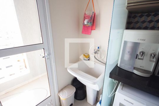 Área de Serviço de apartamento para alugar com 2 quartos, 67m² em Residencial E Comercial Palmares, Ribeirão Preto