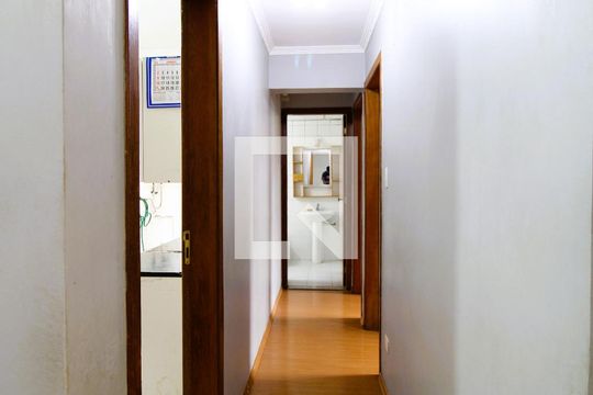 Corredor - Quartos de apartamento à venda com 2 quartos, 60m² em Vila Constança, São Paulo