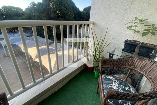 Varanda de apartamento à venda com 2 quartos, 60m² em Cinquentenario, Belo Horizonte