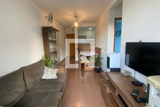 Sala de apartamento à venda com 2 quartos, 60m² em Cinquentenario, Belo Horizonte